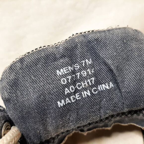 Sperry Top Sider Mens Boat Shoes Slip On Casual Grey/Blue Canvas 0777914 Sz 7 - Picture 12 of 12